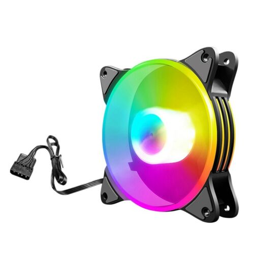 COOLMOON RGB Colorful 120mm Molex fan - I Gaming Computer | Australia Wide Shipping | Buy now, Pay Later with Afterpay, Klarna, Zip, Latitude & Paypal