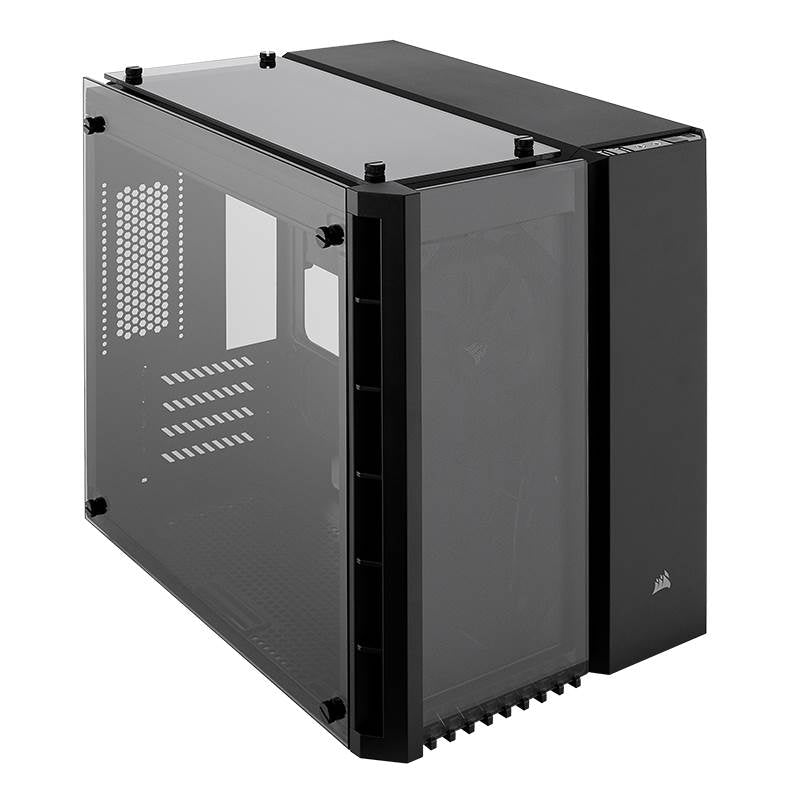 Corsair Crystal 280X Tempered Glass mATX PC Case - Black - I Gaming Computer | Australia Wide Shipping | Buy now, Pay Later with Afterpay, Klarna, Zip, Latitude & Paypal