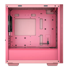Deepcool MACUBE 110 Pink Minimalistic Micro-ATX Case, Magnetic Tempered Glass Panel, Removable Drive Cage, Adjustable GPU Holder, 1xPreinstalled Fan - I Gaming Computer | Australia Wide Shipping | Buy now, Pay Later with Afterpay, Klarna, Zip, Latitude & Paypal