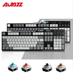 Ajazz AK35i Gray and White Mechanical keyboard Wired&Wireless White lights (Gray switch) - I Gaming Computer | Australia Wide Shipping | Buy now, Pay Later with Afterpay, Klarna, Zip, Latitude & Paypal