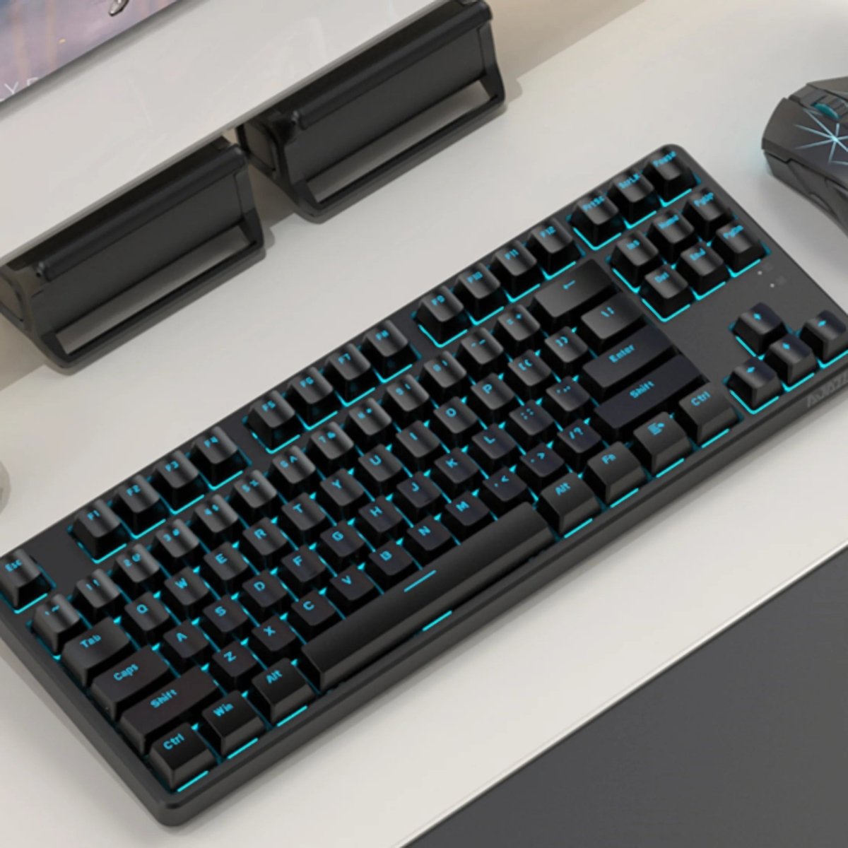 Ajazz AK873 Black Mechanical keyboard RGB (Blue switch) - I Gaming Computer | Australia Wide Shipping | Buy now, Pay Later with Afterpay, Klarna, Zip, Latitude & Paypal