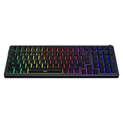 Ajazz AK992 Black Mechanical keyboard RGB Wired&Wireless(Red switch) - I Gaming Computer | Australia Wide Shipping | Buy now, Pay Later with Afterpay, Klarna, Zip, Latitude & Paypal