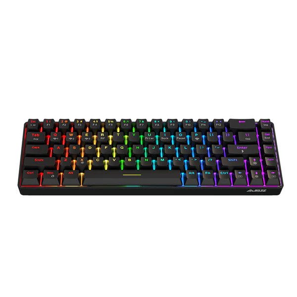 Ajazz K685T Black Mechanical keyboard RGB Wired & Wireless (Red switch) - I Gaming Computer | Australia Wide Shipping | Buy now, Pay Later with Afterpay, Klarna, Zip, Latitude & Paypal