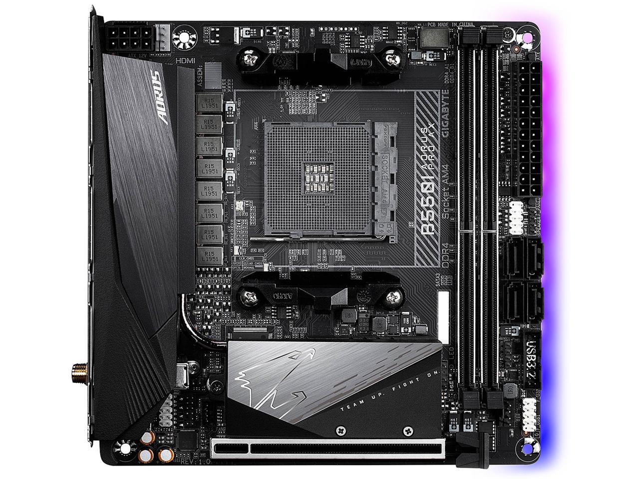 Gigabyte B550I Aorus Pro AX AM4 mITX Desktop Motherboard - I Gaming Computer | Australia Wide Shipping | Buy now, Pay Later with Afterpay, Klarna, Zip, Latitude & Paypal