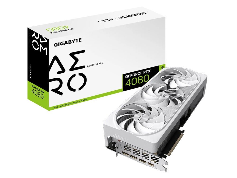Gigabyte GeForce RTX 4080 Aero OC 16GB GDDR6X - I Gaming Computer | Australia Wide Shipping | Buy now, Pay Later with Afterpay, Klarna, Zip, Latitude & Paypal