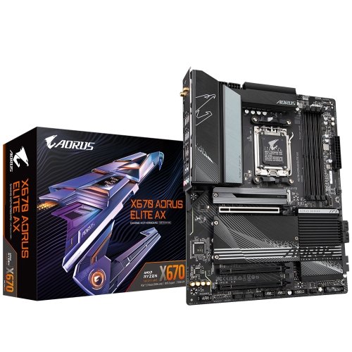 Gigabyte X670 AORUS ELITE AX AM5 ATX Desktop Motherboard - I Gaming Computer | Australia Wide Shipping | Buy now, Pay Later with Afterpay, Klarna, Zip, Latitude & Paypal