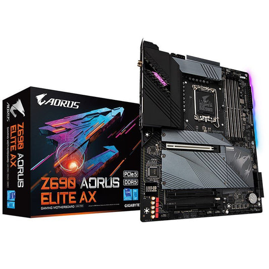 Gigabyte Z690 AORUS ELITE AX LGA 1700 DDR5 ATX Motherboard - I Gaming Computer | Australia Wide Shipping | Buy now, Pay Later with Afterpay, Klarna, Zip, Latitude & Paypal