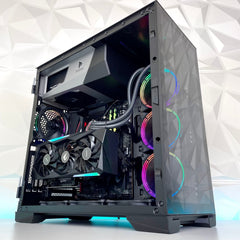 I Gaming Computer | Ryzen 5 5600x/ Ryzen 7 5700x | RTX 4060/4060 ti/4070 | Noir Crystal V1 - I Gaming Computer | Australia Wide Shipping | Buy now, Pay Later with Afterpay, Klarna, Zip, Latitude & Paypal