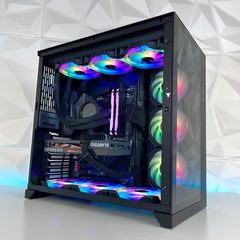 I Gaming Computer | RTX 4060 Ti/ RTX 4070/4070 Ti | Ryzen 7 5700x | Midnight Titan - I Gaming Computer | Australia Wide Shipping | Buy now, Pay Later with Afterpay, Klarna, Zip, Latitude & Paypal