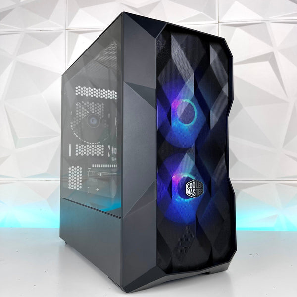 Gaming PC Ryzen AM4 | RTX 3050/4060/4060 Ti/5060 Ti | TD300 Crystal Dark