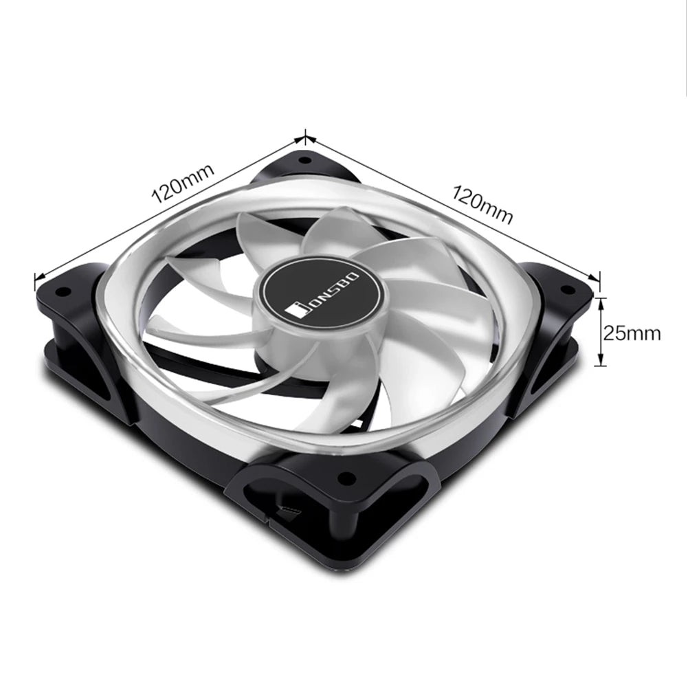 Jonsbo FR-701R 120mm PC Case 5V ARGB REVERSE Cooling Fan - I Gaming Computer | Australia Wide Shipping | Buy now, Pay Later with Afterpay, Klarna, Zip, Latitude & Paypal