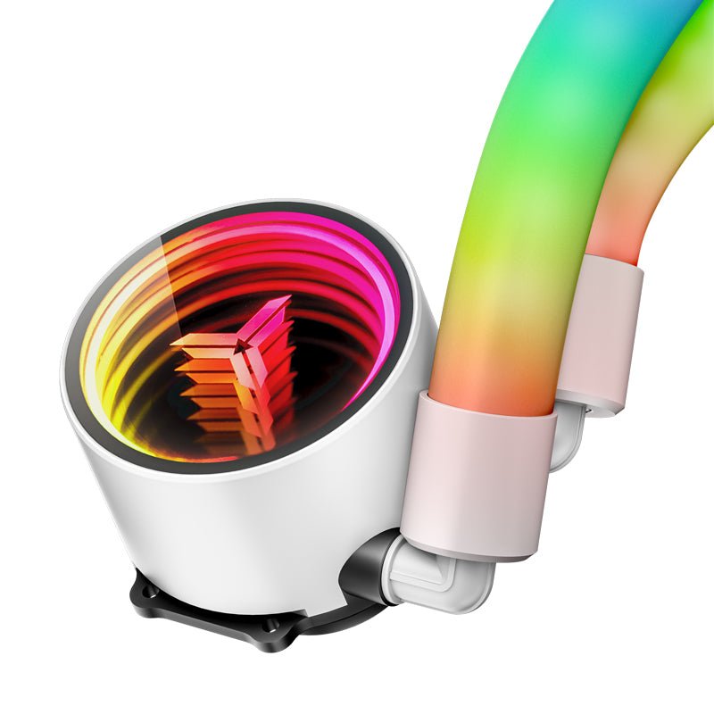 Jonsbo TW4-240-PLUS 240mm ARGB Tube AIO CPU Liquid Cooler White - I Gaming Computer | Australia Wide Shipping | Buy now, Pay Later with Afterpay, Klarna, Zip, Latitude & Paypal