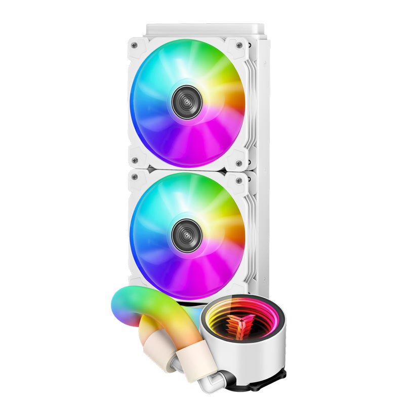 Jonsbo TW4-240-PLUS 240mm ARGB Tube AIO CPU Liquid Cooler White - I Gaming Computer | Australia Wide Shipping | Buy now, Pay Later with Afterpay, Klarna, Zip, Latitude & Paypal