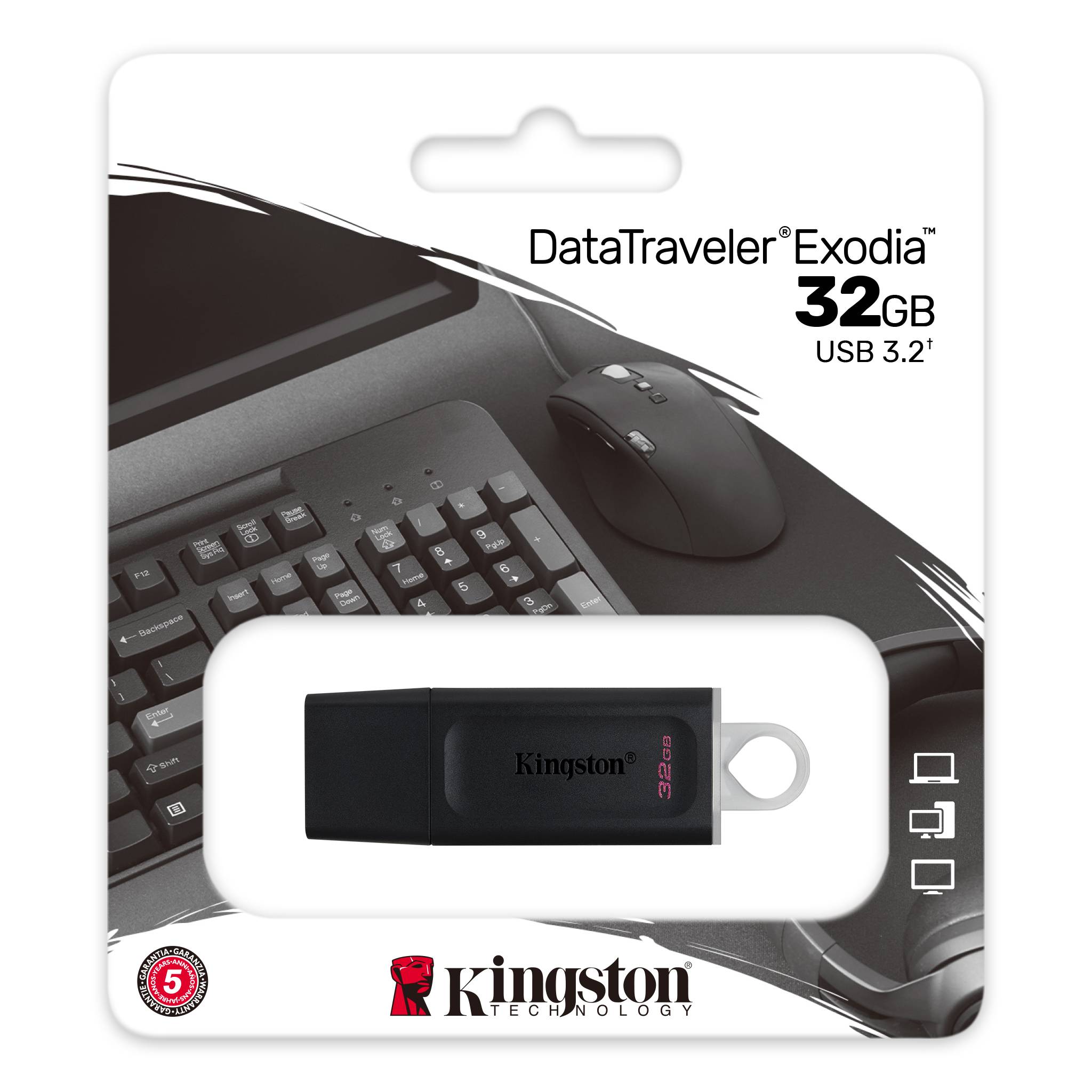 Kingston DataTraveler Exodia USB3.2 32GB Flash Drive - I Gaming Computer | Australia Wide Shipping | Buy now, Pay Later with Afterpay, Klarna, Zip, Latitude & Paypal
