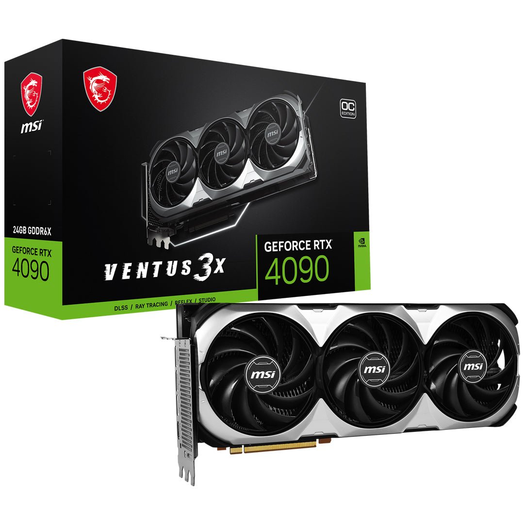 MSI GeForce RTX 4090 Ventus 3X OC 24GB GDDR6X - I Gaming Computer | Australia Wide Shipping | Buy now, Pay Later with Afterpay, Klarna, Zip, Latitude & Paypal