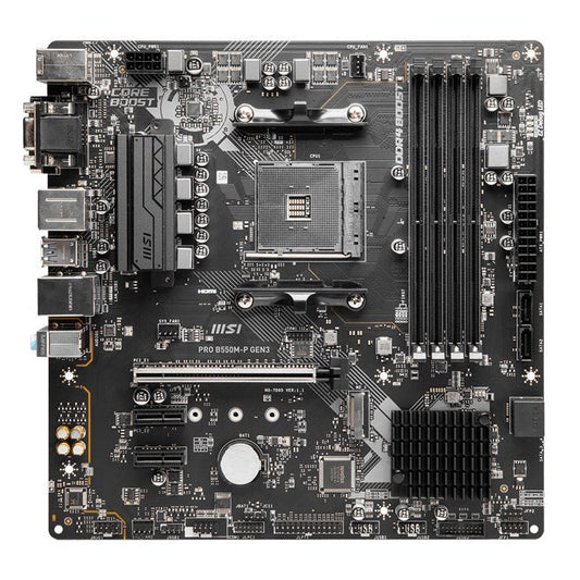 MSI PRO B550M-P GEN3 AM4 mATX Desktop Motherboard - I Gaming Computer | Australia Wide Shipping | Buy now, Pay Later with Afterpay, Klarna, Zip, Latitude & Paypal