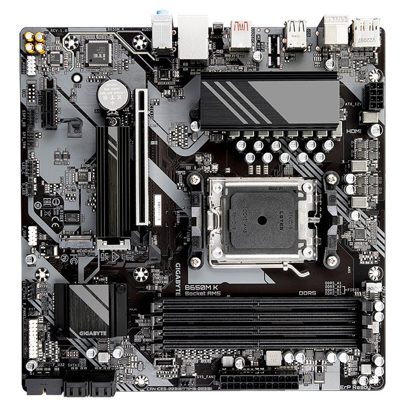 Gigabyte B650M K AM5 mATX Desktop Motherboard - I Gaming Computer | Australia Wide Shipping | Buy now, Pay Later with Afterpay, Klarna, Zip, Latitude & Paypal
